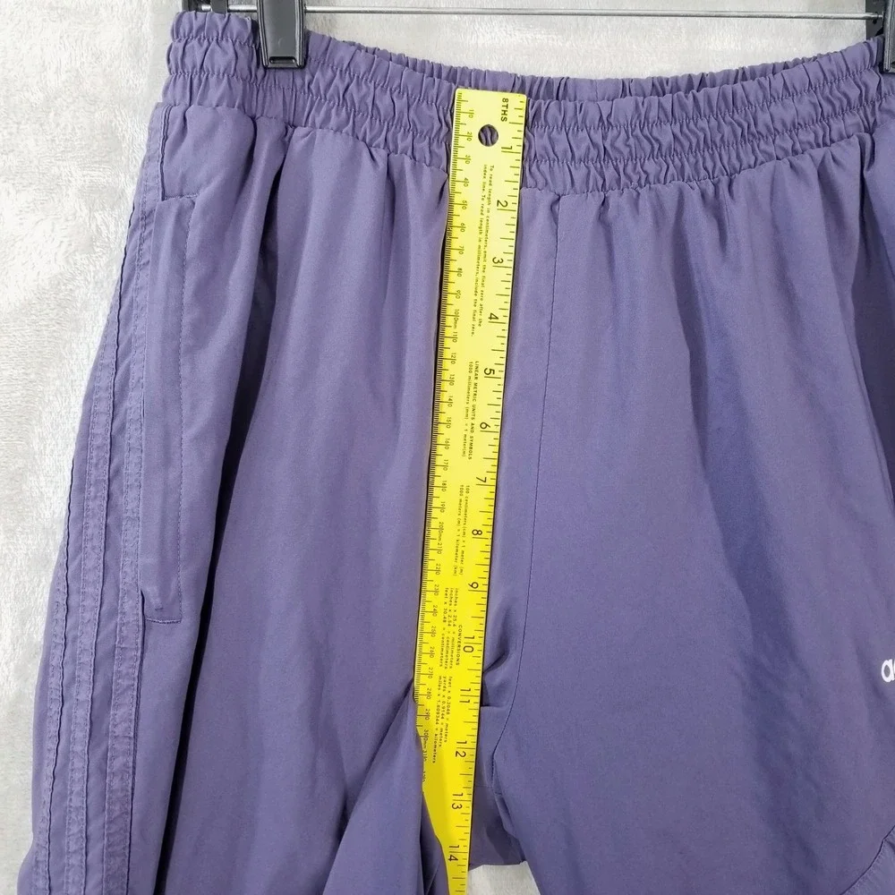 Vintage Adidas Pastel Breezy Track Pants Men L Purple Nylon Windbreaker Trefoil